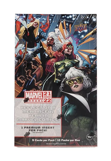 marvel metal hobby box|22 23 marvel annual checklist.